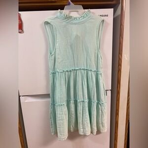 Simply Southern Light Green Sleeveless Dress